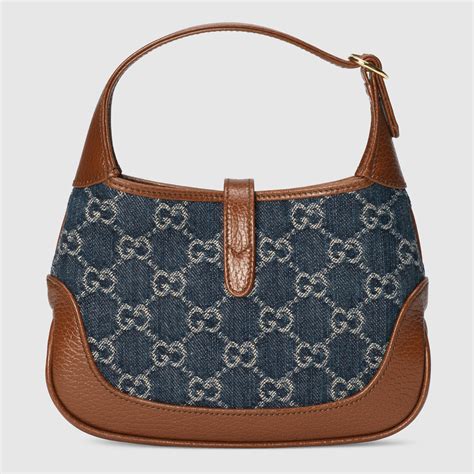 jackie soft bag gucci|gucci jackie denim bag.